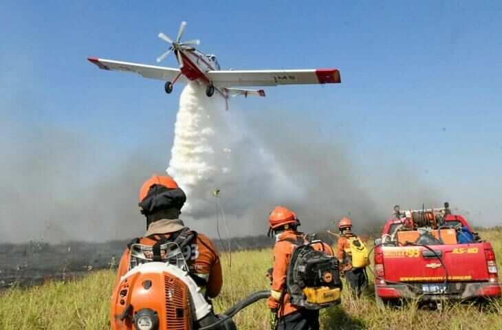 Imagem de compartilhamento para o artigo MS declara situação de emergência em cidades afetadas por incêndios florestais da MS Todo dia